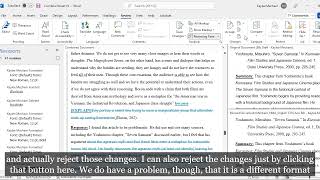 Microsoft Word Version Control