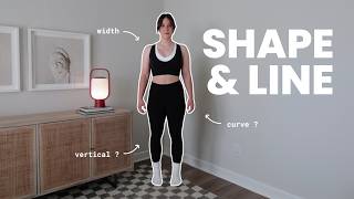 how to see your body as shapes & lines, not flaws