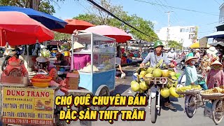 Chợ Ngã Bảy Phụng Hiệp Bán Đặc Sản Về Thịt Trăn Và Con Đường Nhà Siêu Mỏng #quehuongtoi
