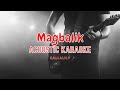 Magbalik - Callalily | ACOUSTIC GUITAR KARAOKE