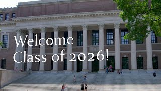 Welcome Class of 2026!