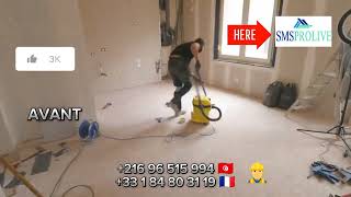 ⚒️Chantier rénovation et réaménagement d'une maison 180 M2  S+3  Tunisie 🇹🇳