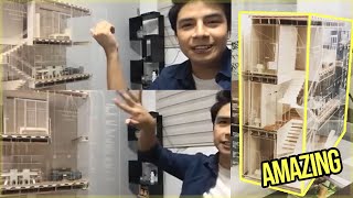 Final Year Architecture Student Explains Incredible 1:25 Model – How to Make Architecture Models