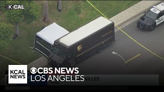 Irvine police investigating after UPS driver shot to death