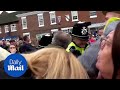 Woman has hair pulled as violence erupts at Boxing Day hunt