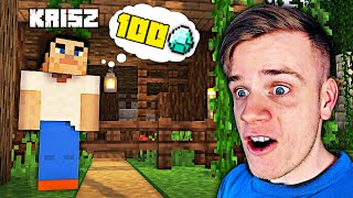 100 GYÉMÁNTOT KAP, AKI SZEBB HÁZAT ÉPÍT! 💎| Minecraft Survival - 2. évad #39