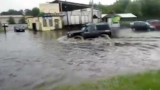 Violent storms sweep parts of Austria and Poland