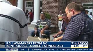 WRAL: Rep. Hudson, NC Colleagues Introduce the Lumbee Fairness Act