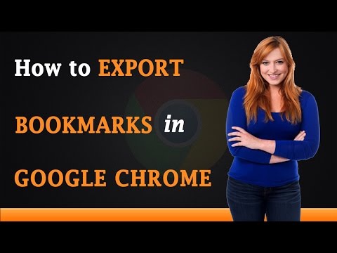 How to Export Bookmarks in Google Chrome How to Export Bookmarks in Google Chrome