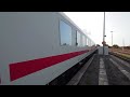 the baureihe 245 diesel traxx pulls the westerland ic to itzehoe departure