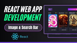 Image & Search Bar | Movie Web App with React JS | Step-by-Step Tutorial