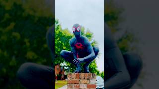 Spider-Man Across the Spider-Verse Miles Morales Suit Up #spiderman #milesmorale