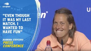 Barbora Strýcová Press Conference | 2023 US Open Round 1