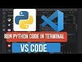 How to run python code from the  terminal of vs code | Run Code in VS Code Terminal | Simple guide