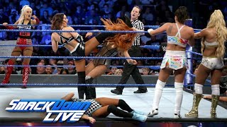 Ten-Woman Tag Team Match: SmackDown LIVE, June 12, 2018