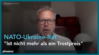 Markus Kaim (Stiftung Wissenschaft und Politik) u.a. zur Zusammenarbeit von NATO und der Ukraine