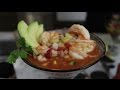 Mexican Shrimp Cocktail (Coctel de Camarones) on Sporting Chef TV