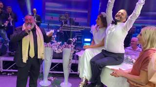 הטנור היהודי שמעון סיבוני בביצוע מדהים בחתונה של הזמר משה לוק CARUSO