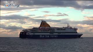 Blue Star Patmos - nautilia.gr. Πρωινή αναχώρηση από το λιμάνι του Πειραιά