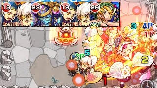 【モンスト】(1.5倍速)光源氏運3(大黒天x2毘沙門天ノア)無課金パクリア(Aランク)