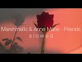 Marshmello & Anne Marie - Friends (slowed)