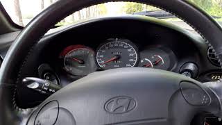 Hyundai Coupe Test Speed 0 -160 km