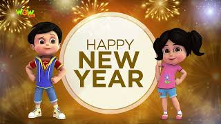 Happy Happy Naya Saal Saya Hai | Vir The Robot Boy | New Year Special Song | Happy New Year #Event