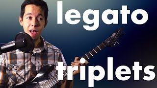 Learn Legato Triplets to Play Faster Solos [GUITAR LESSON]