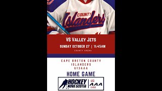 4K U13AAA Cape Breton County Islanders vs  Valley Jets