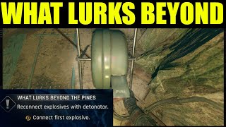 Dying light the beast - what lurks beyond the pines | follow and check the cables