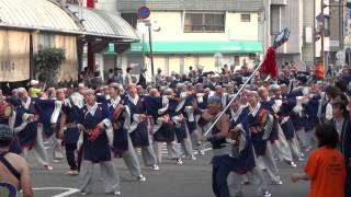 上總組 （1/2）／升形地域競演場（本祭2日目）／第60回よさこい祭り（高知）