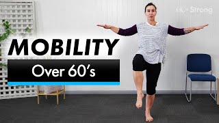MOBILITY & BALANCE Workout for Over 60's | At Home Exercise Routine for Seniors