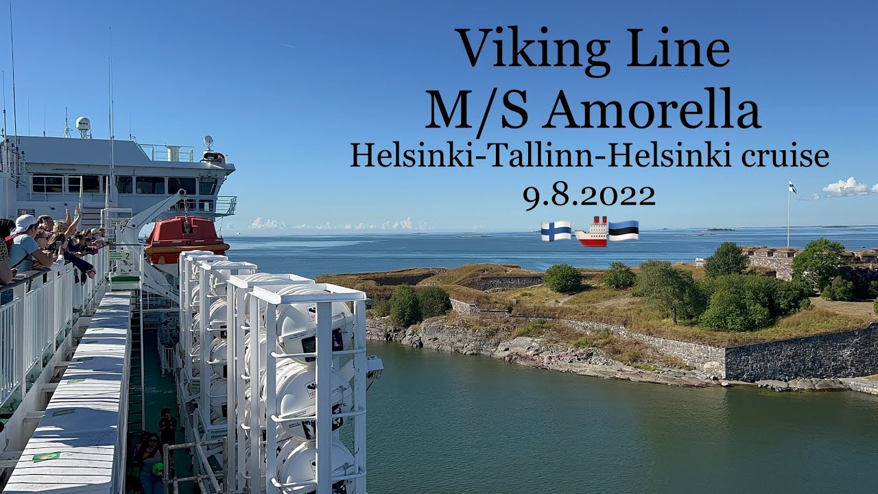 Viking Amorella Cruise To Tallinn Youtube