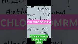 Acetylene Preparation - For full class click on play button - Organic Chemistry education Class11