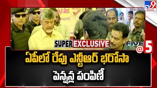 ఏపీలో రేపు ఎన్టీఆర్ భరోసా పెన్షన్ల పంపిణీ | AP Pensions | CM Chandrababu Naidu - TV9