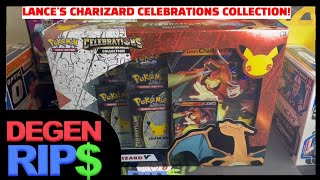 (2022) Lance's Charizard Pokemon Celebrations Review! Awesome Hits!