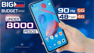 TOP 5 Best Budget 90Hz Display Under 8000 Pesos philippines 2022 | Best Phones Under 8K Pesos 2022