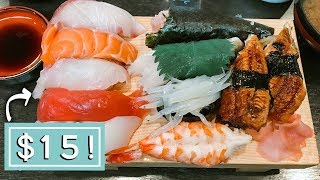 Best $15 Sushi \u0026 Trying GOAT Sashimi! | Okinawa Day 10 \u0026 11