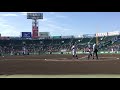 【第91回センバツ】筑陽学園西投手の立ち上がり