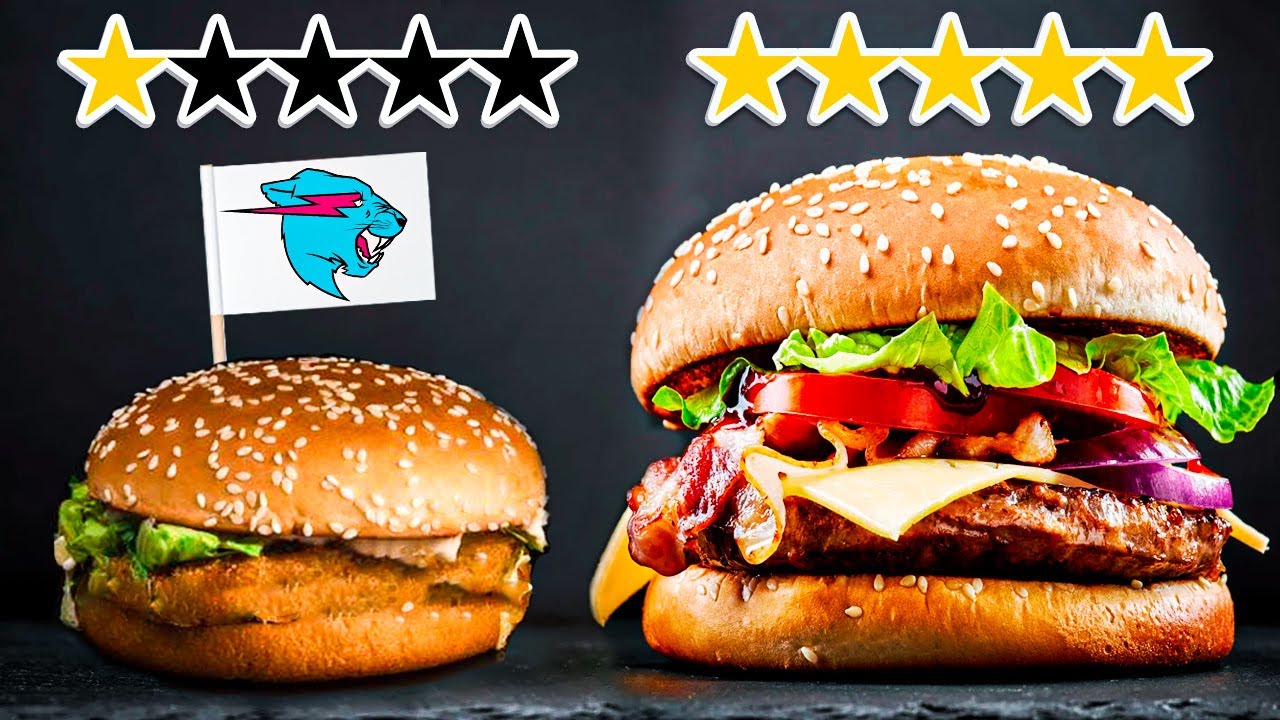 WORST Rated Burger Vs. BEST Rated Burger! - YouTube