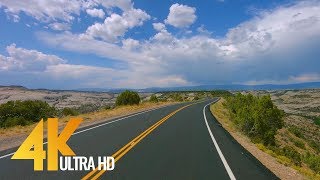 4K Scenic Byway 12 | All American Road in Utah, USA - 5 Hour of Road Drive with Relaxing Music