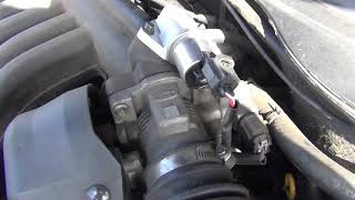 Fixing Idle Problem Air Control Valve Sensor 2001 Ford Taurus