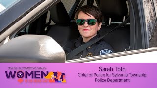 Women in the Driver Seat - Sarah Toth of the Sylvania Township Police Department