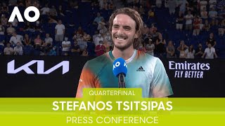 Stefanos Tsitsipas On-Court Interview (QF) | Australian Open 2022