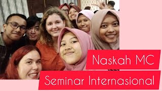 MC Bahasa Inggris | Seminar Internasional