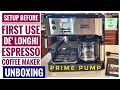 SETUP De Longhi BCO430BM All In One Combination Coffee Maker & Espresso Machine PRIME PUMP