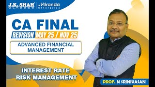 CA Final | Revision of  Interest Rate Risk Management | Hindi