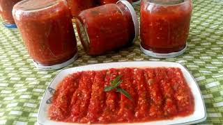 🍅Acılı SOS Tarifi 🍅🌶 / Kahvaltılık Ezme Sos