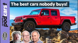 Best cars nobody buys!: Mazda MX-5 roadster, Jeep Gladiator and more! - CarsGuide Podcast #220