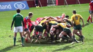 Munster U19 V Australia Schools